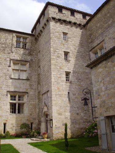 Chateau De Fources Bed and Breakfast Exterior foto